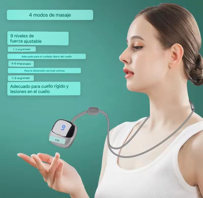 Miniatura 3 de Mini Masajeador De Cuello Portatil